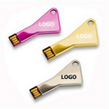 4GB Metal Triangular Key Shape USB Flash Drive